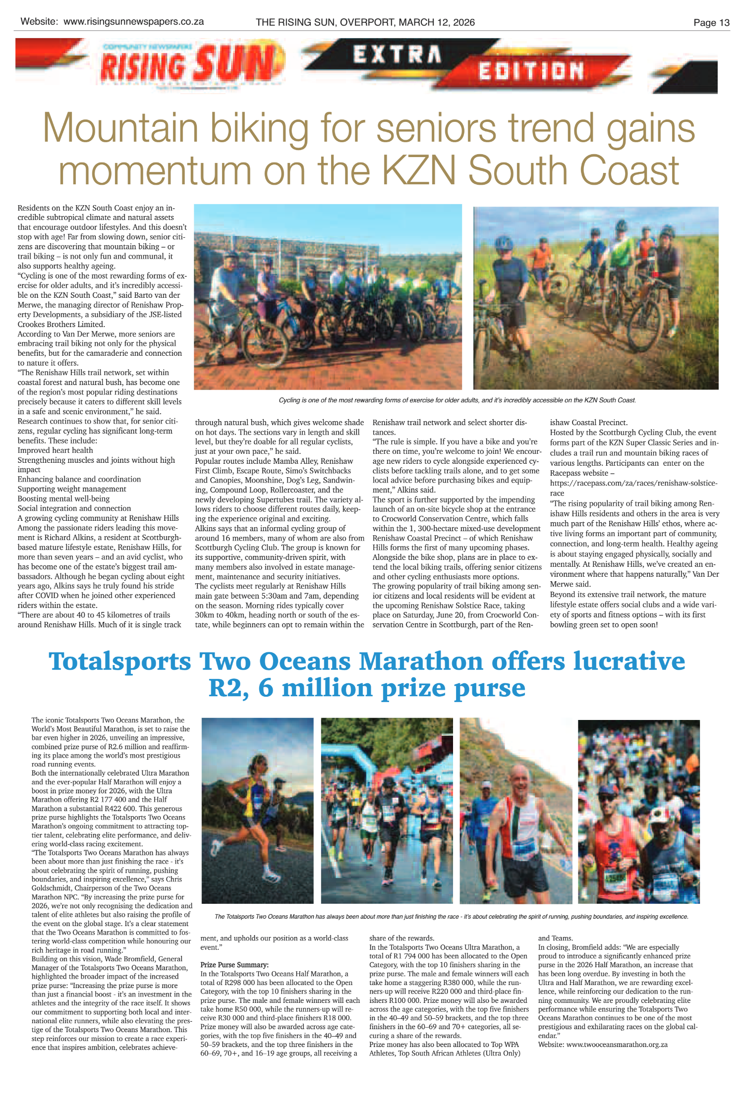 Rising Sun Overport E-Paper, March 12, 2026 page 13