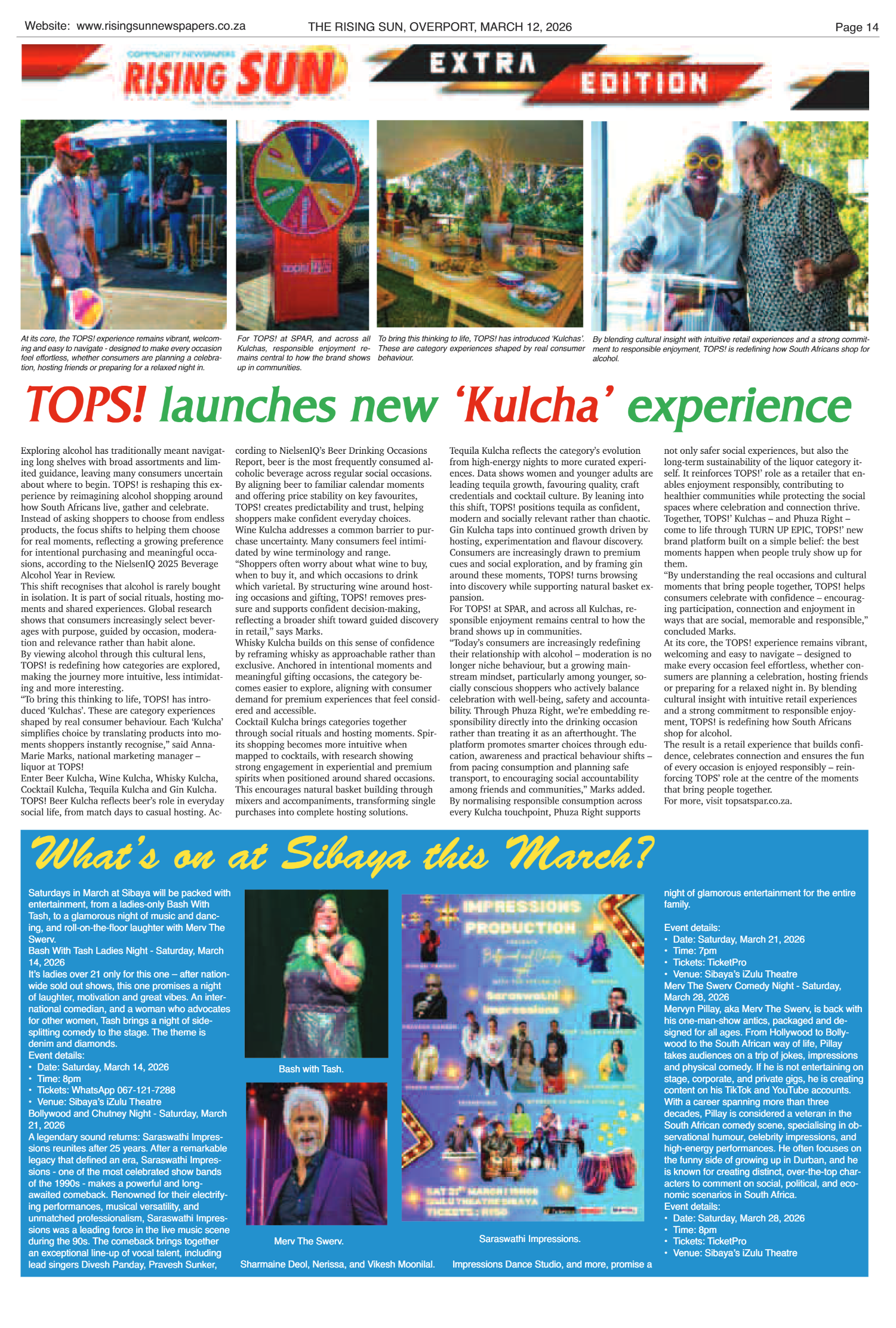 Rising Sun Overport E-Paper, March 12, 2026 page 14