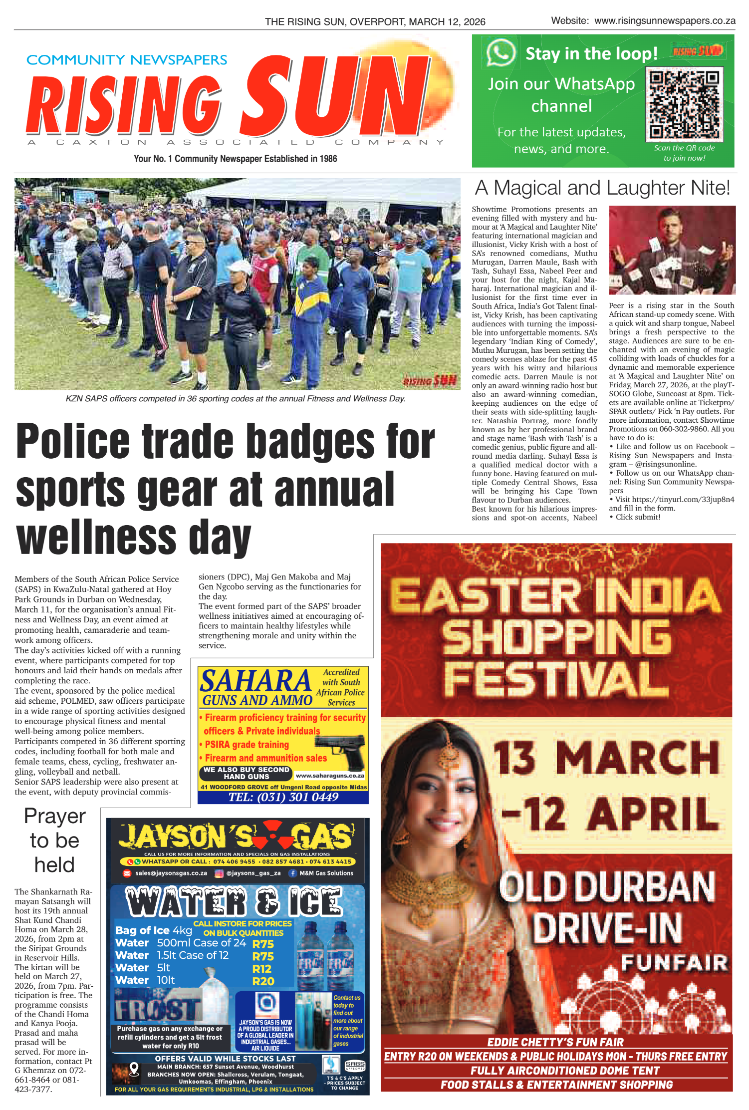 Rising Sun Overport E-Paper, March 12, 2026 page 19