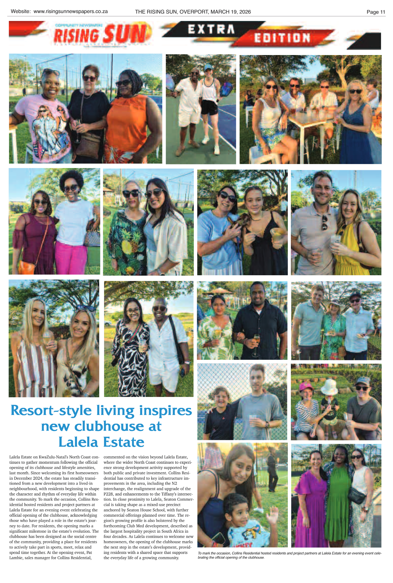 Rising Sun Overport E-Paper, March 19, 2026 page 11