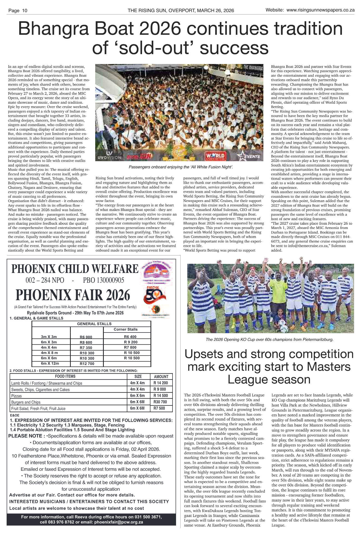 Rising Sun Overport E-Paper, March 26, 2026 page 12