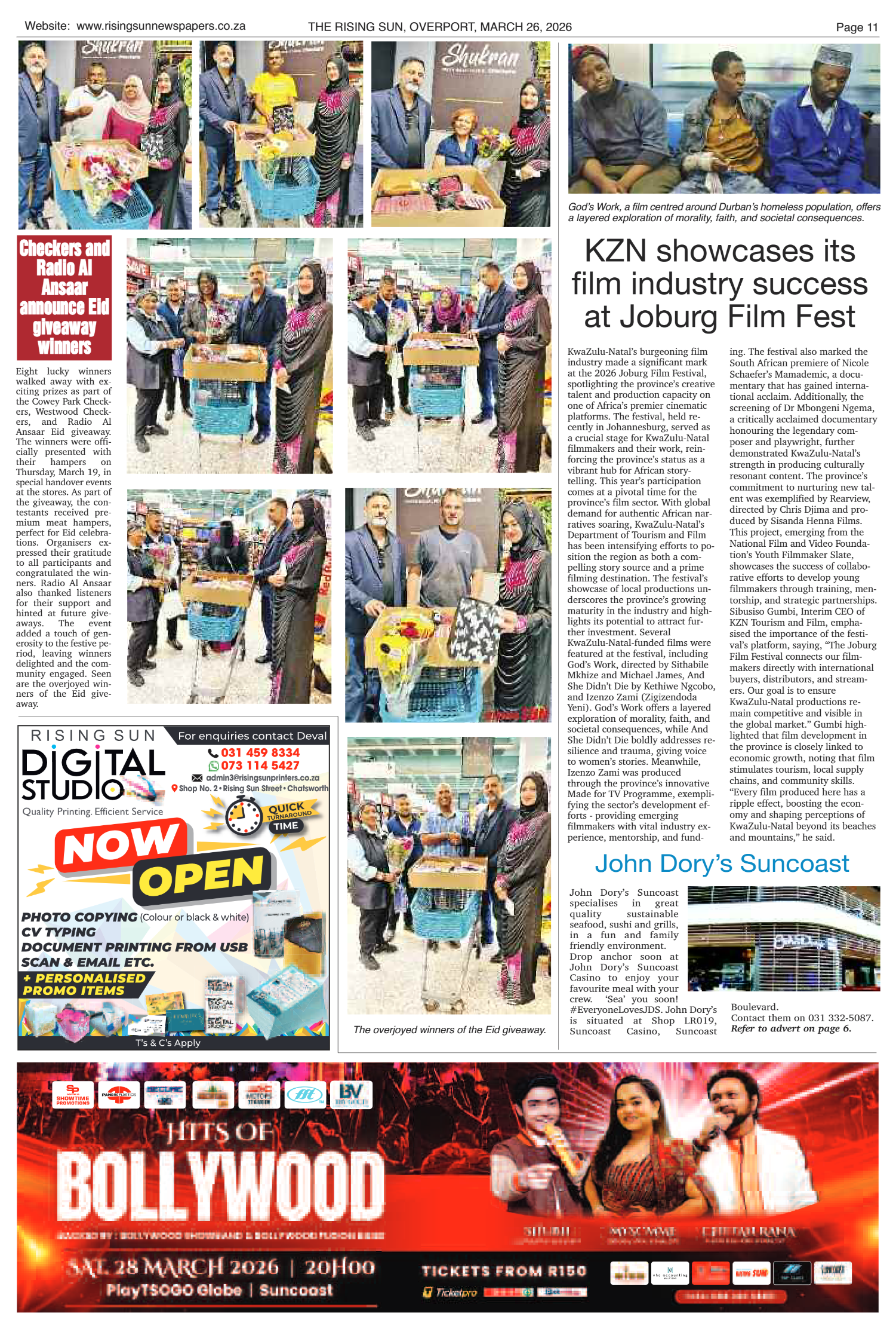 Rising Sun Overport E-Paper, March 26, 2026 page 13
