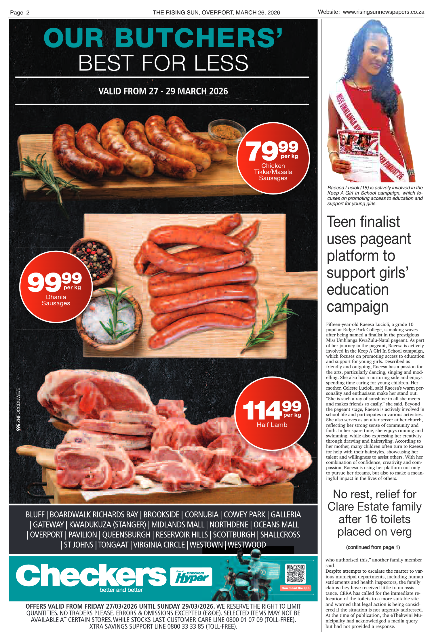 Rising Sun Overport E-Paper, March 26, 2026 page 4