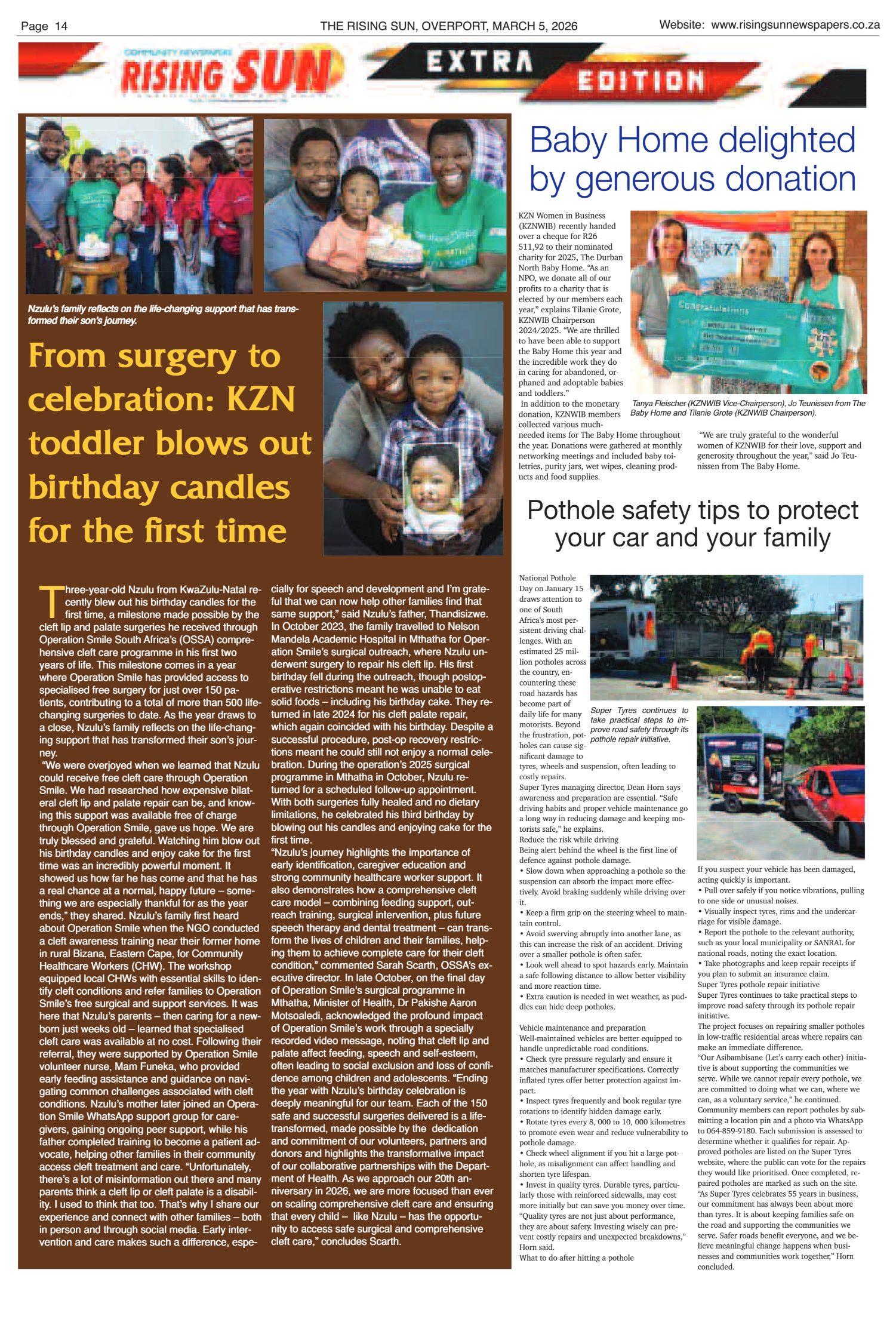 Rising Sun Overport E-Paper, March 5, 2026 page 14