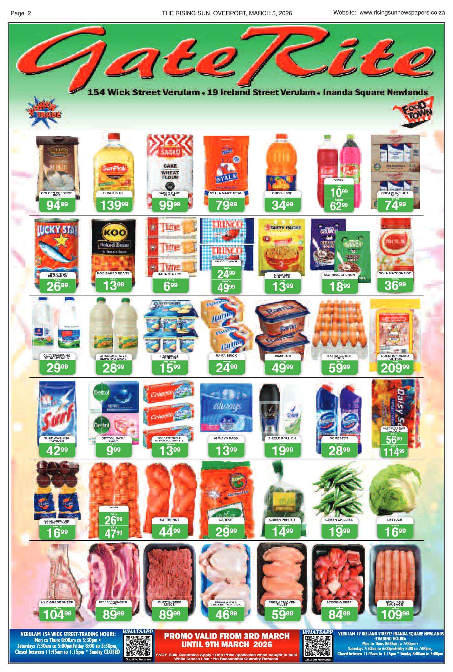 Rising Sun Overport E-Paper, March 5, 2026 page 2