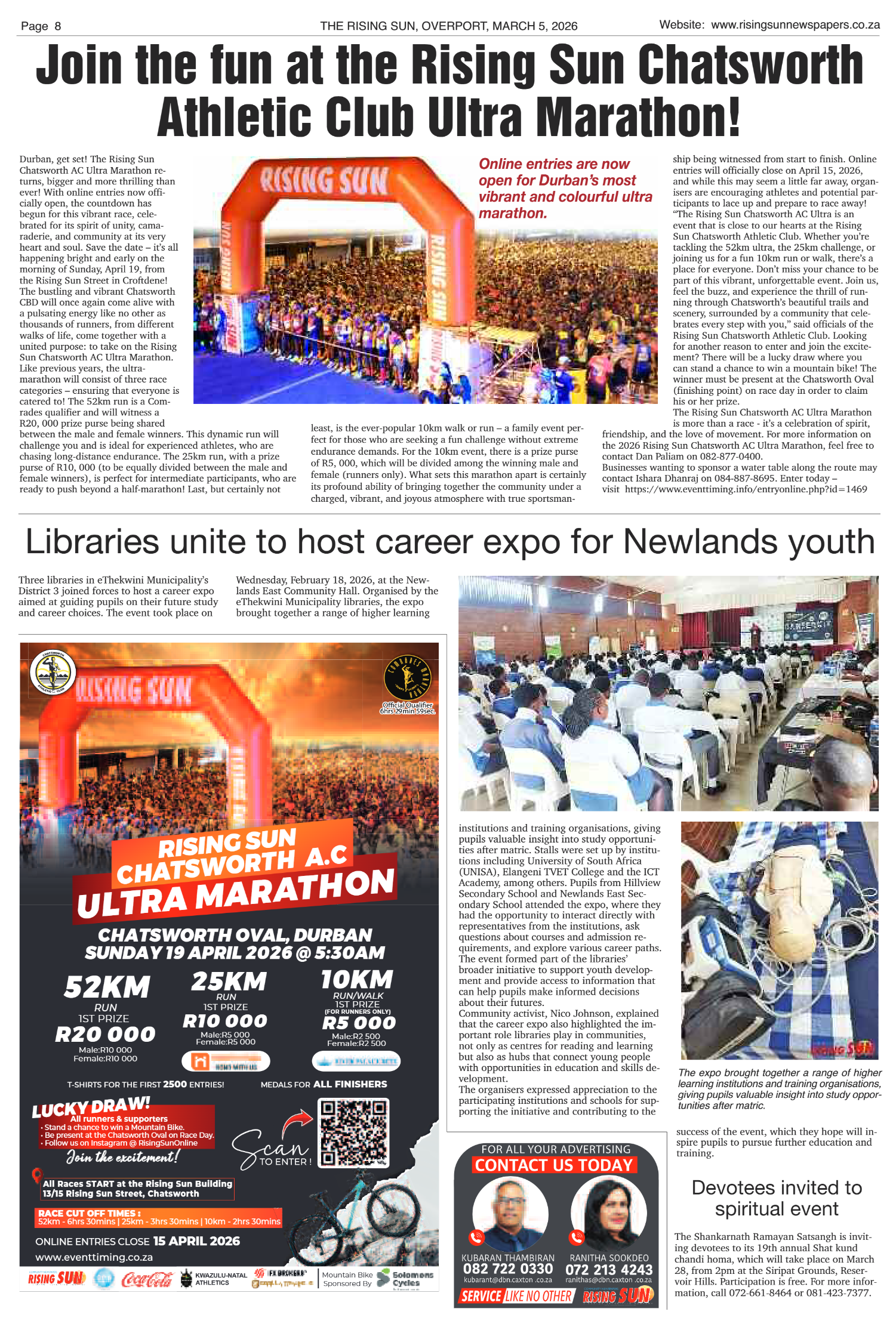 Rising Sun Overport E-Paper, March 5, 2026 page 8