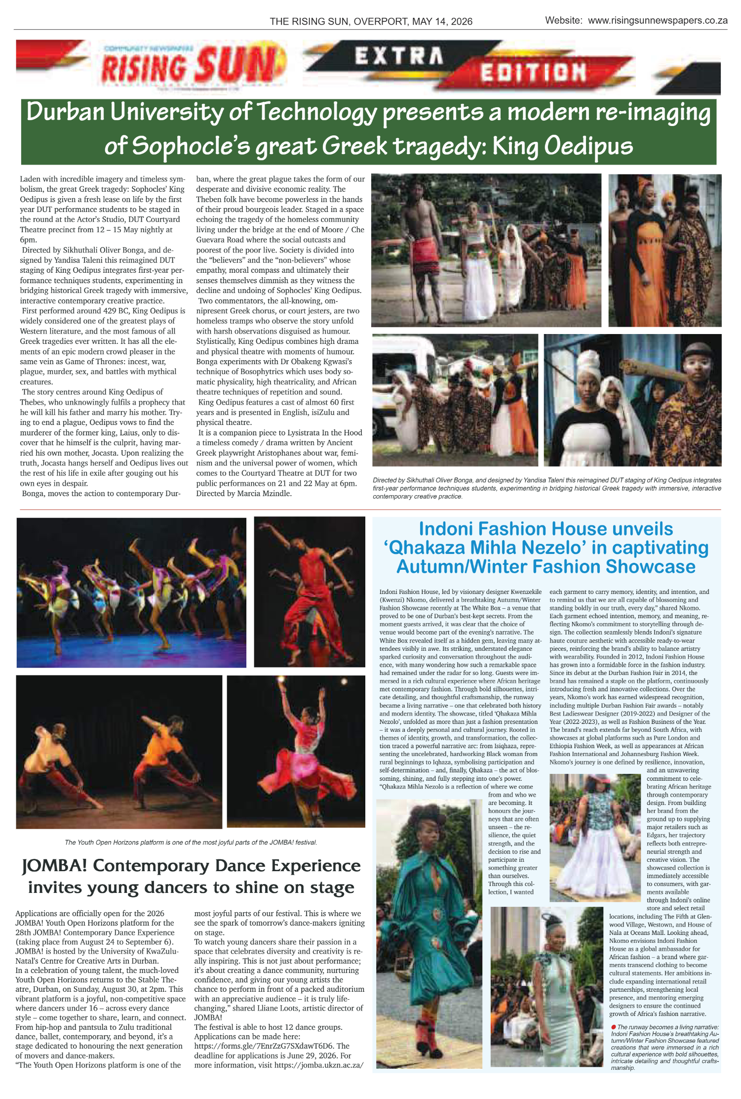 Rising Sun Overport E-Paper, May 14, 2026 page 13