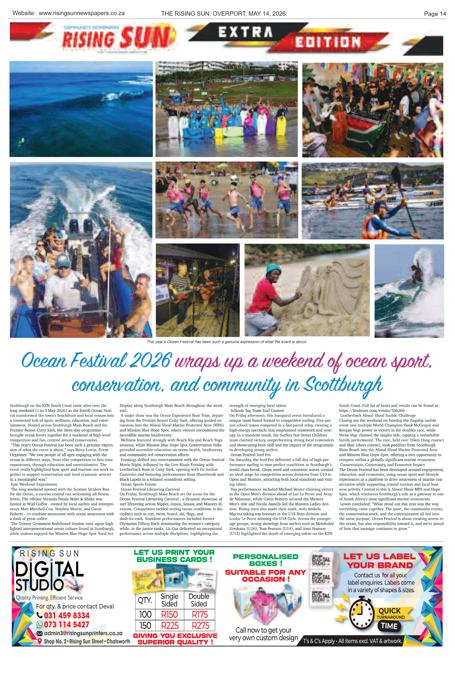 Rising Sun Overport E-Paper, May 14, 2026 page 14