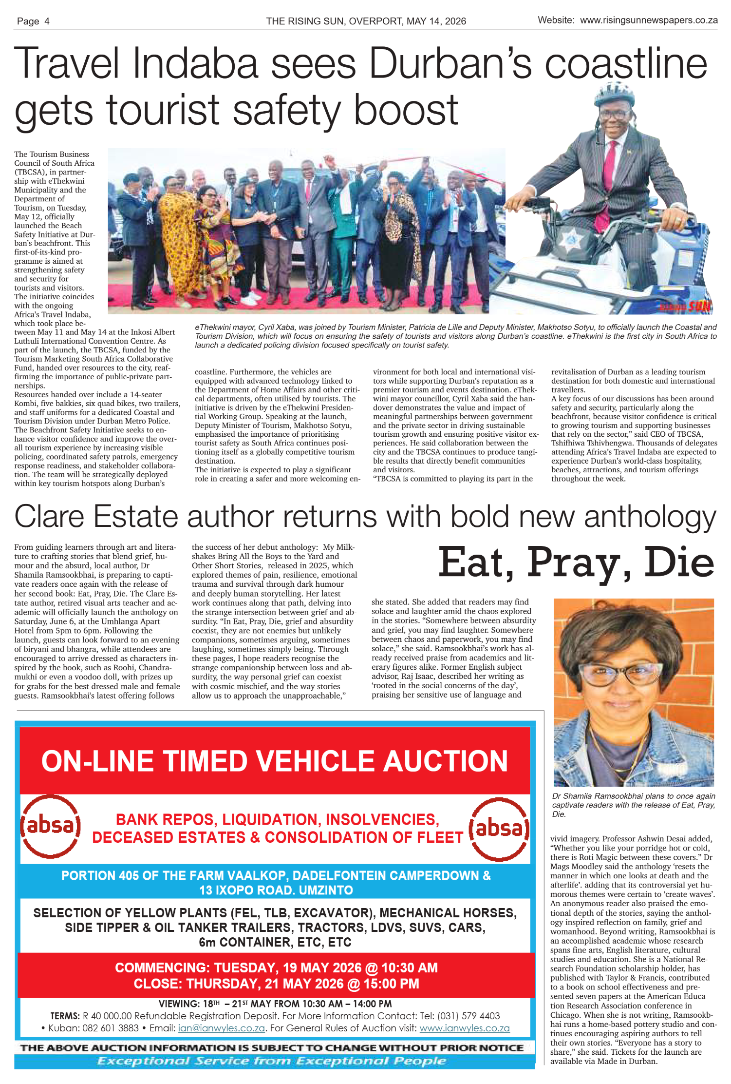 Rising Sun Overport E-Paper, May 14, 2026 page 4