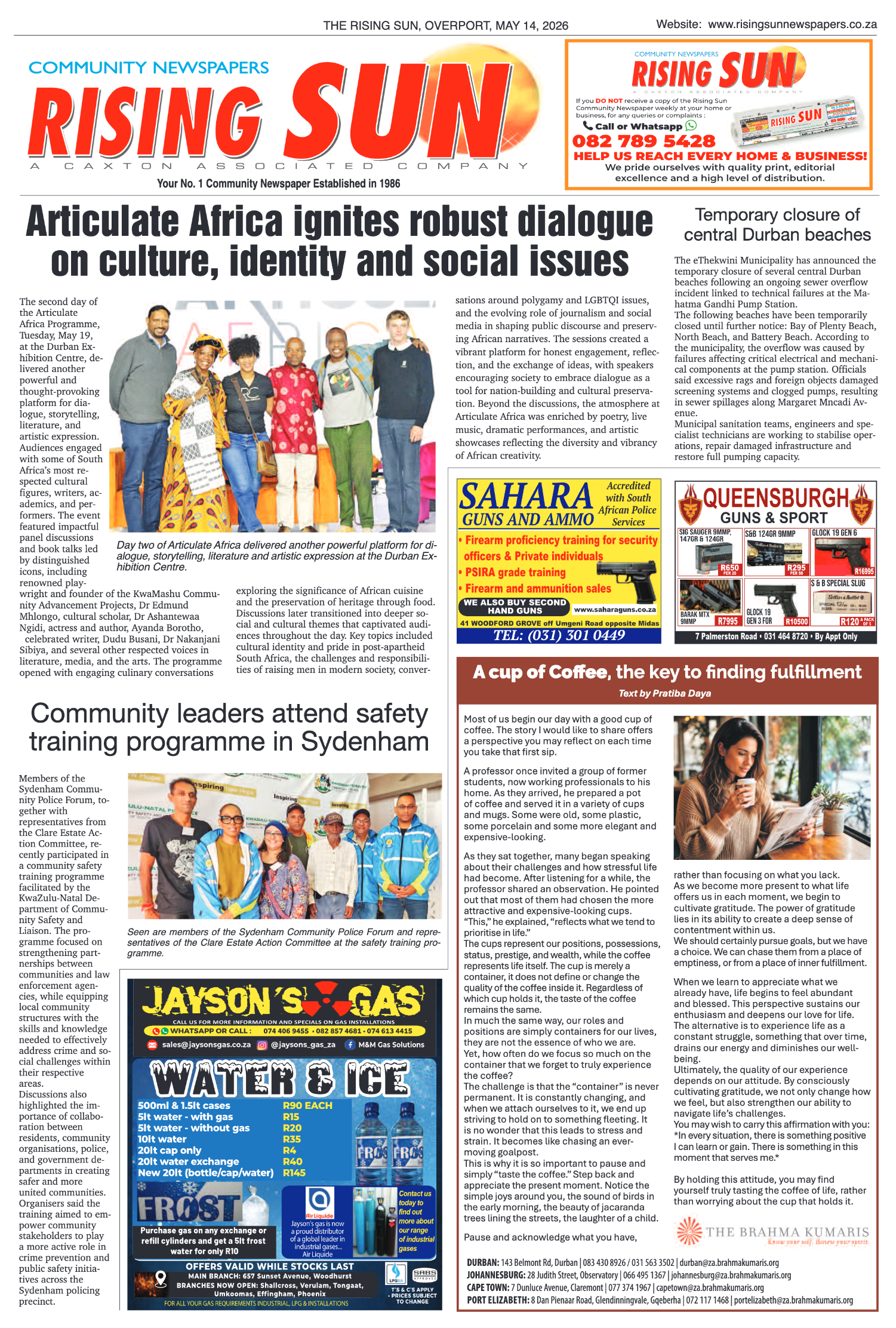 Rising Sun Overport E-Paper, May 21, 2026 page 13
