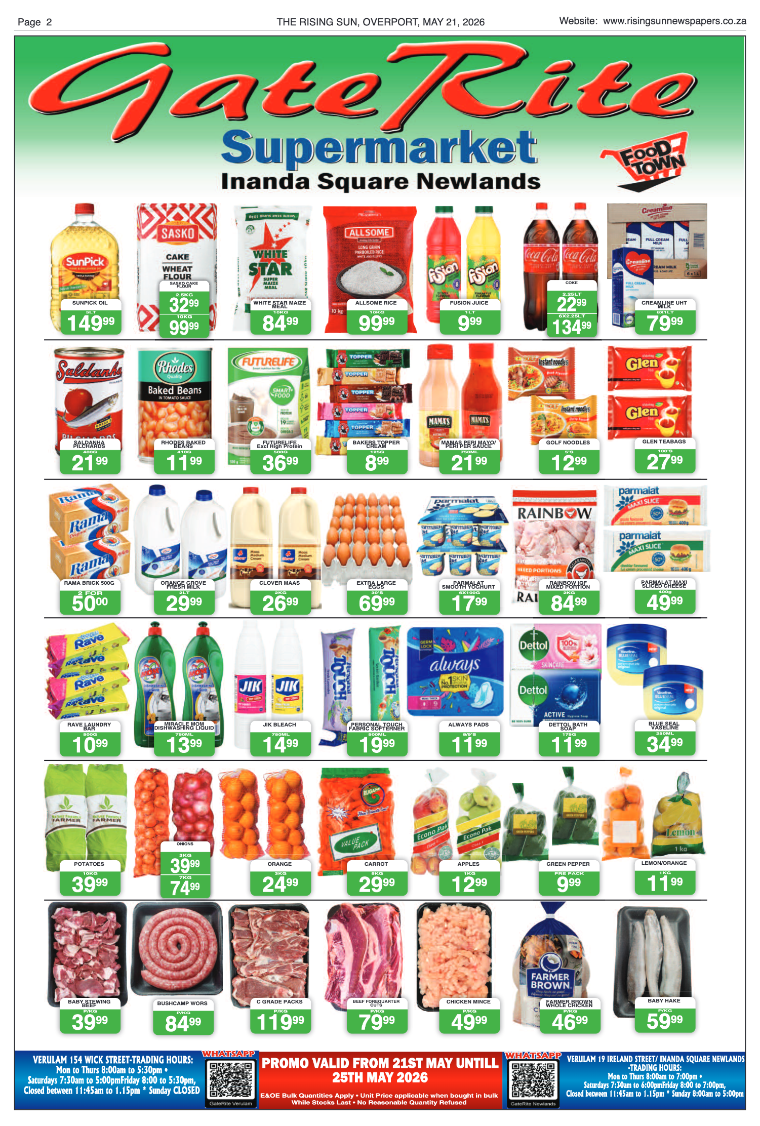 Rising Sun Overport E-Paper, May 21, 2026 page 2