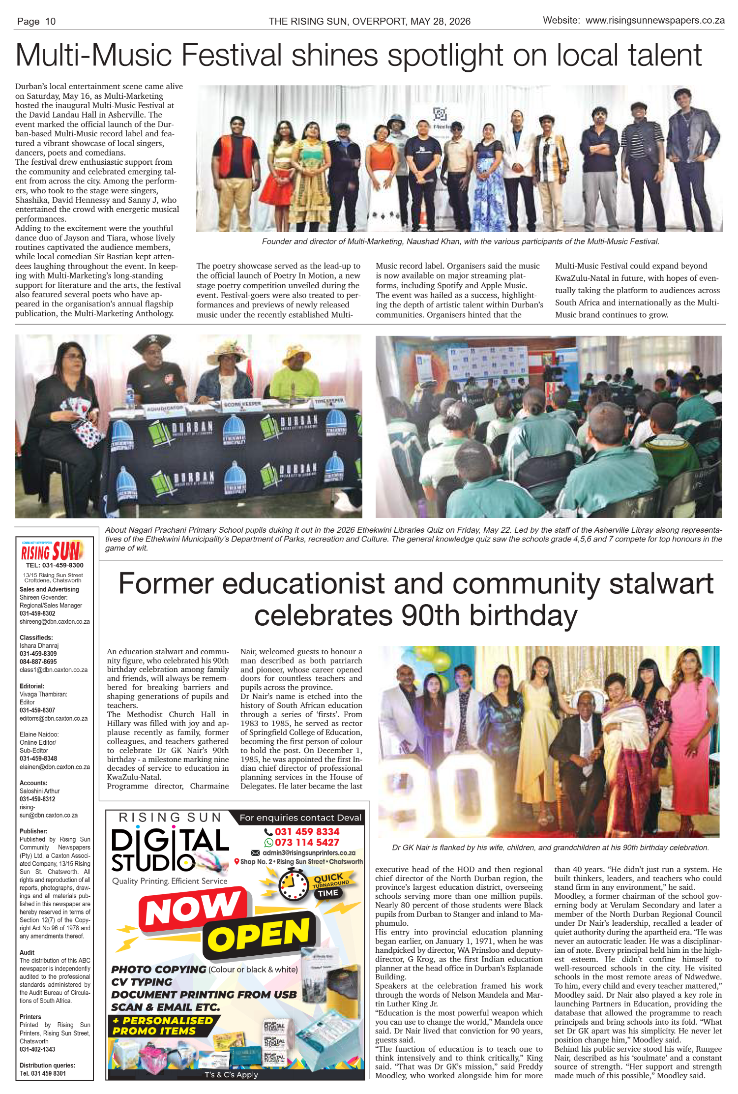 Rising Sun Overport E-Paper, May 28, 2026 page 10