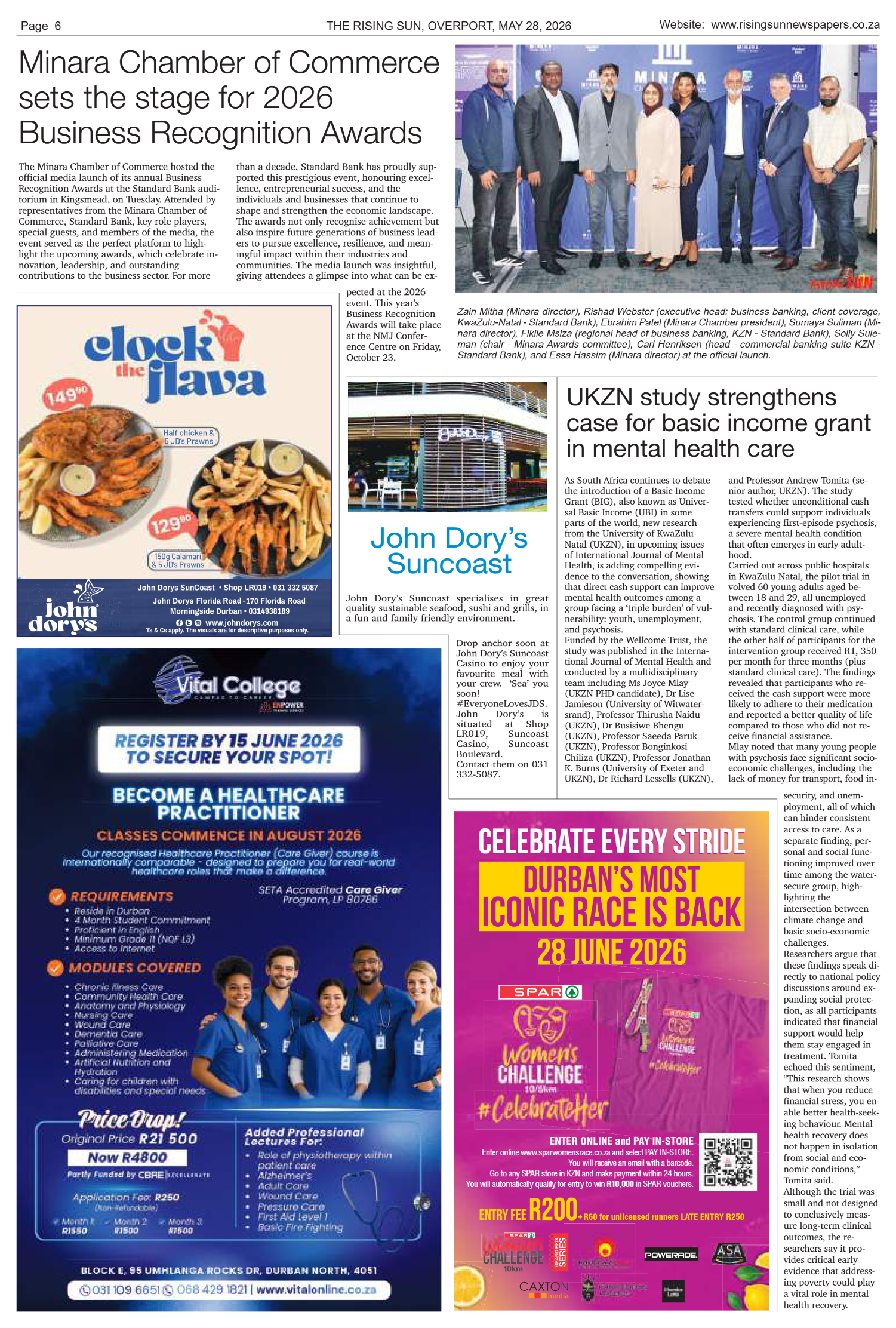 Rising Sun Overport E-Paper, May 28, 2026 page 6