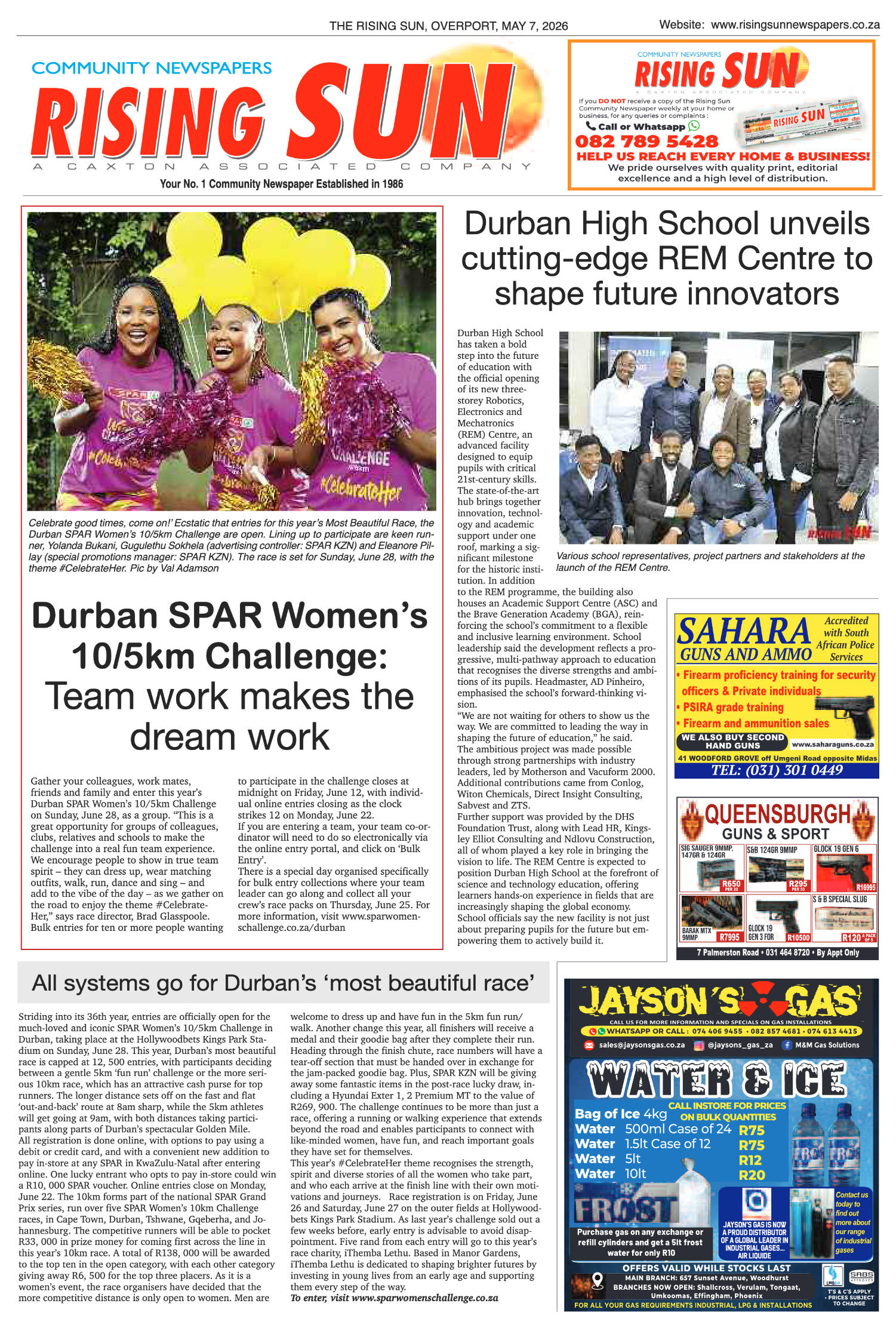 Rising Sun Overport E-Paper, May 7, 2026 page 15