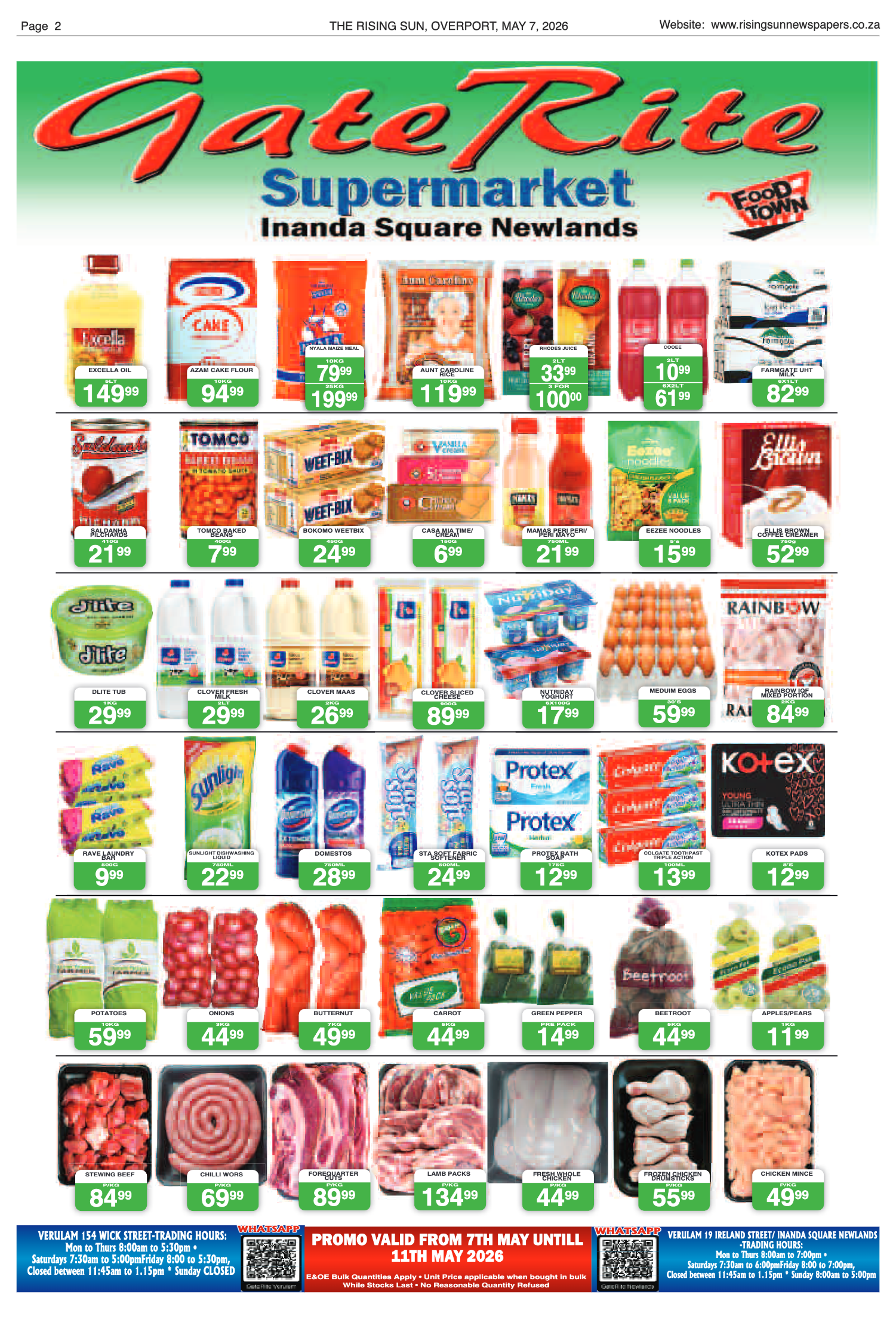 Rising Sun Overport E-Paper, May 7, 2026 page 2