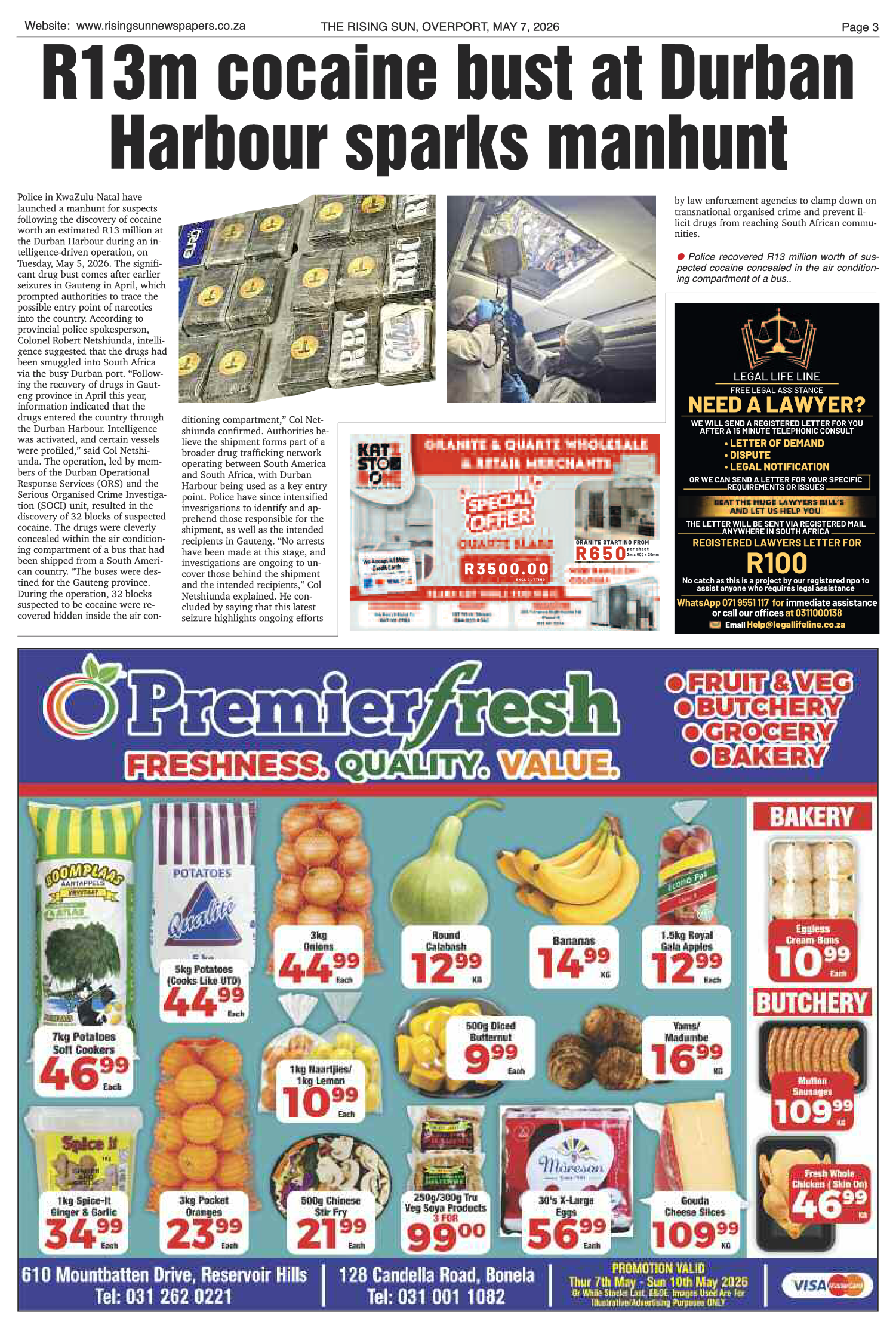 Rising Sun Overport E-Paper, May 7, 2026 page 3