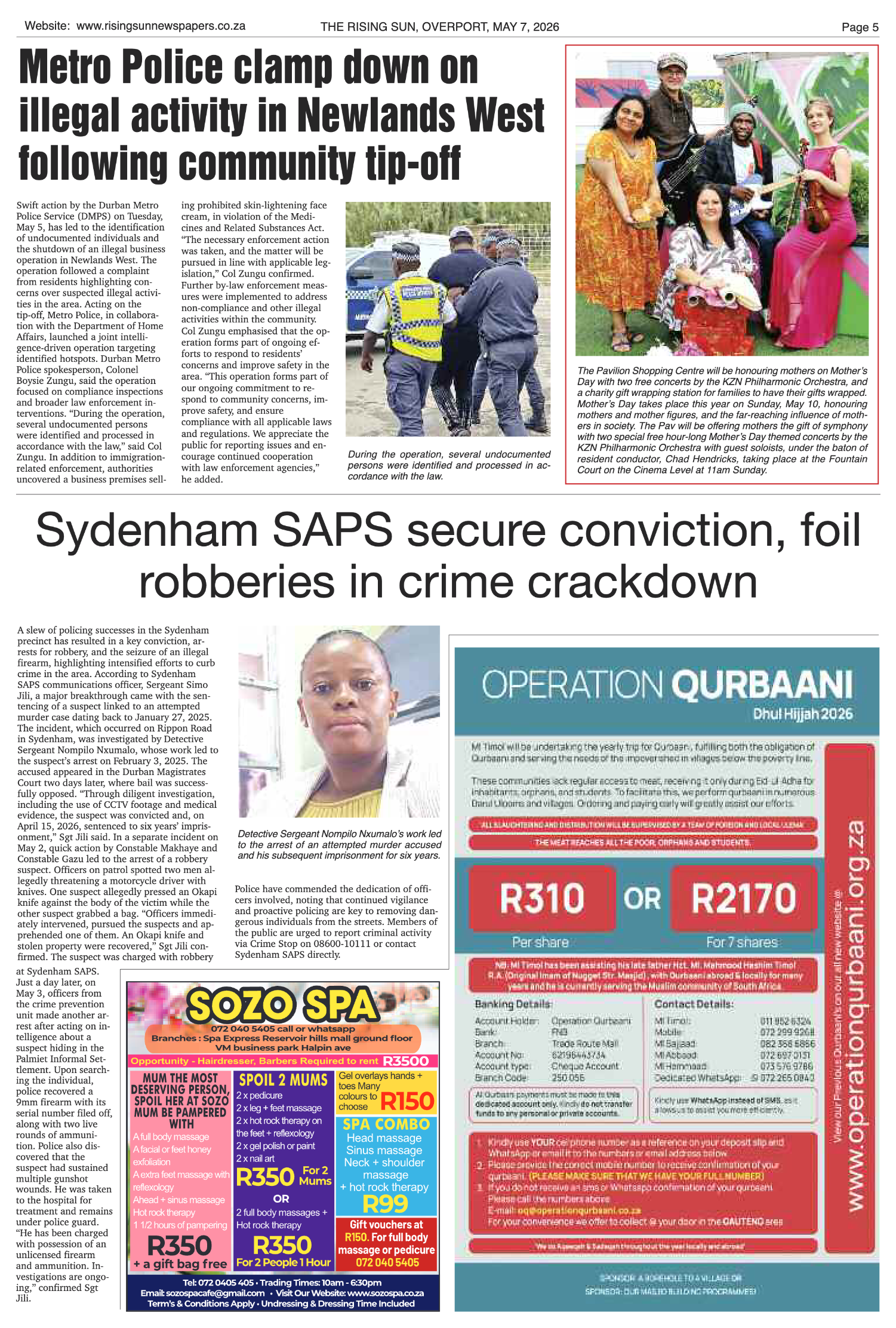 Rising Sun Overport E-Paper, May 7, 2026 page 5