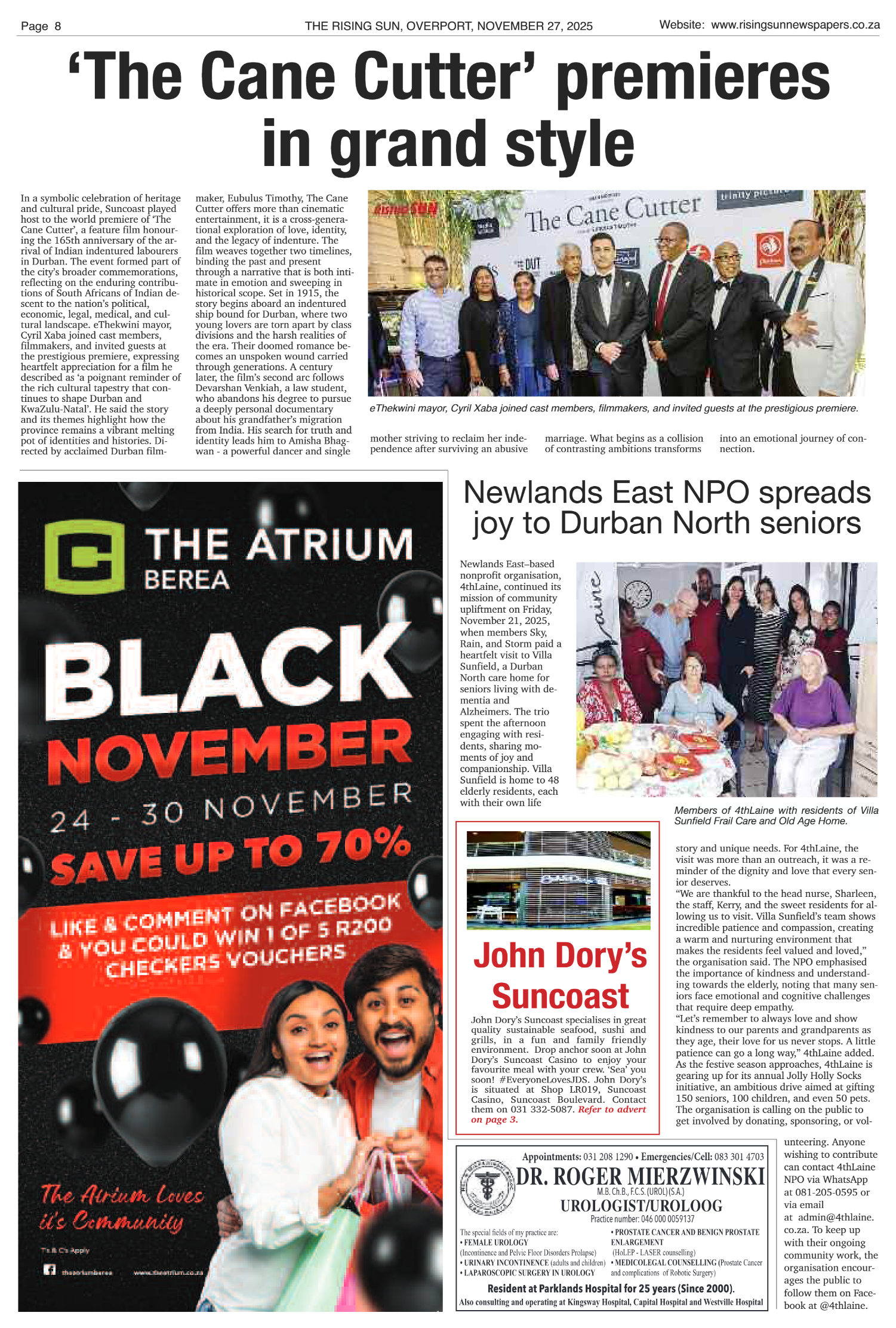 Rising Sun Overport E-Paper, November 27, 2025 page 12