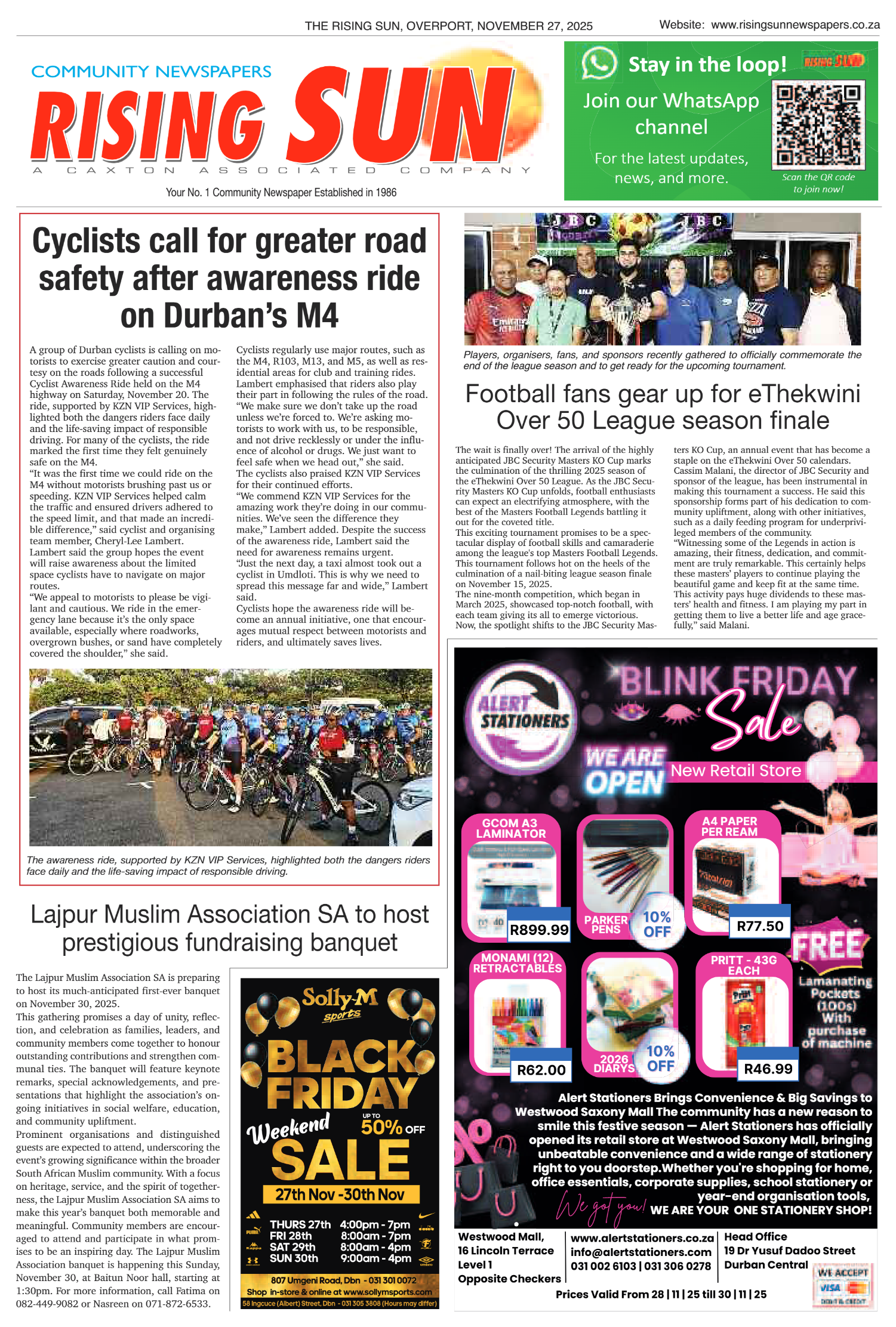 Rising Sun Overport E-Paper, November 27, 2025 page 29