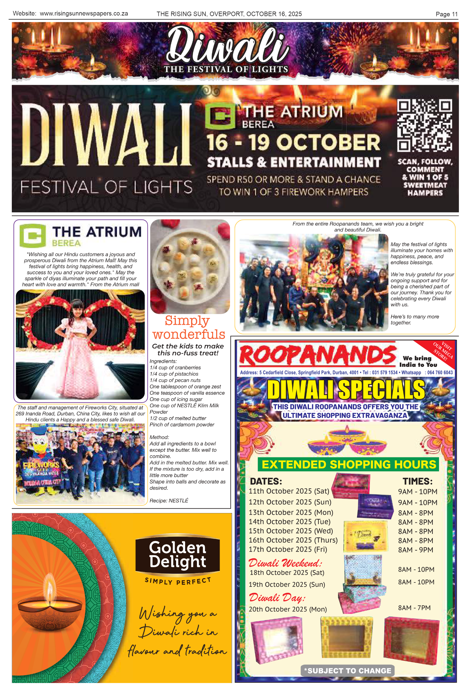 Rising Sun Overport E-Paper, October 16, 2025 page 11