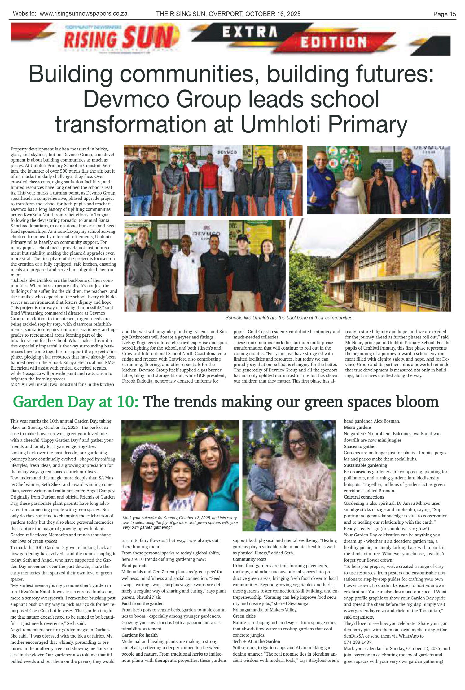 Rising Sun Overport E-Paper, October 16, 2025 page 15