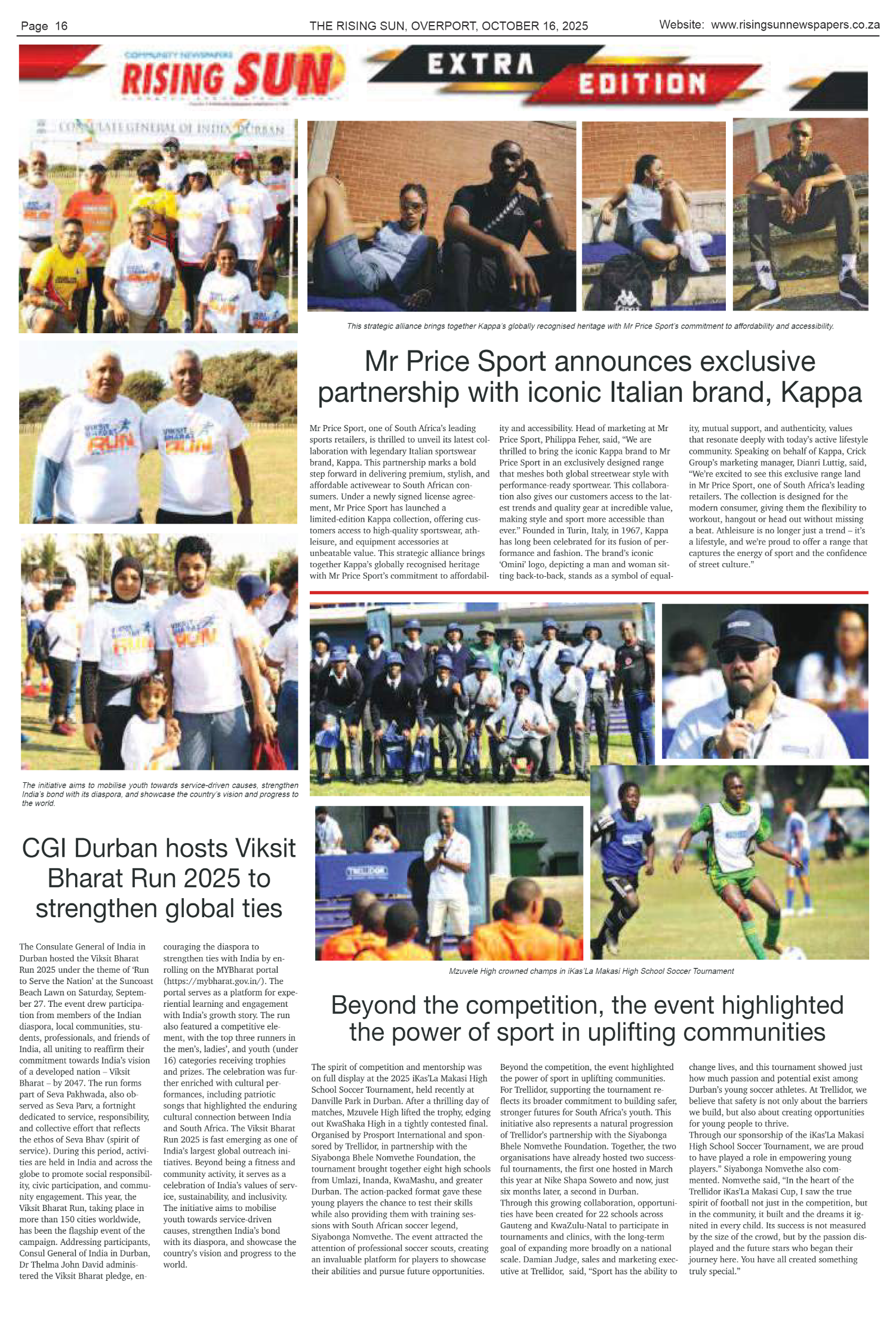 Rising Sun Overport E-Paper, October 16, 2025 page 16