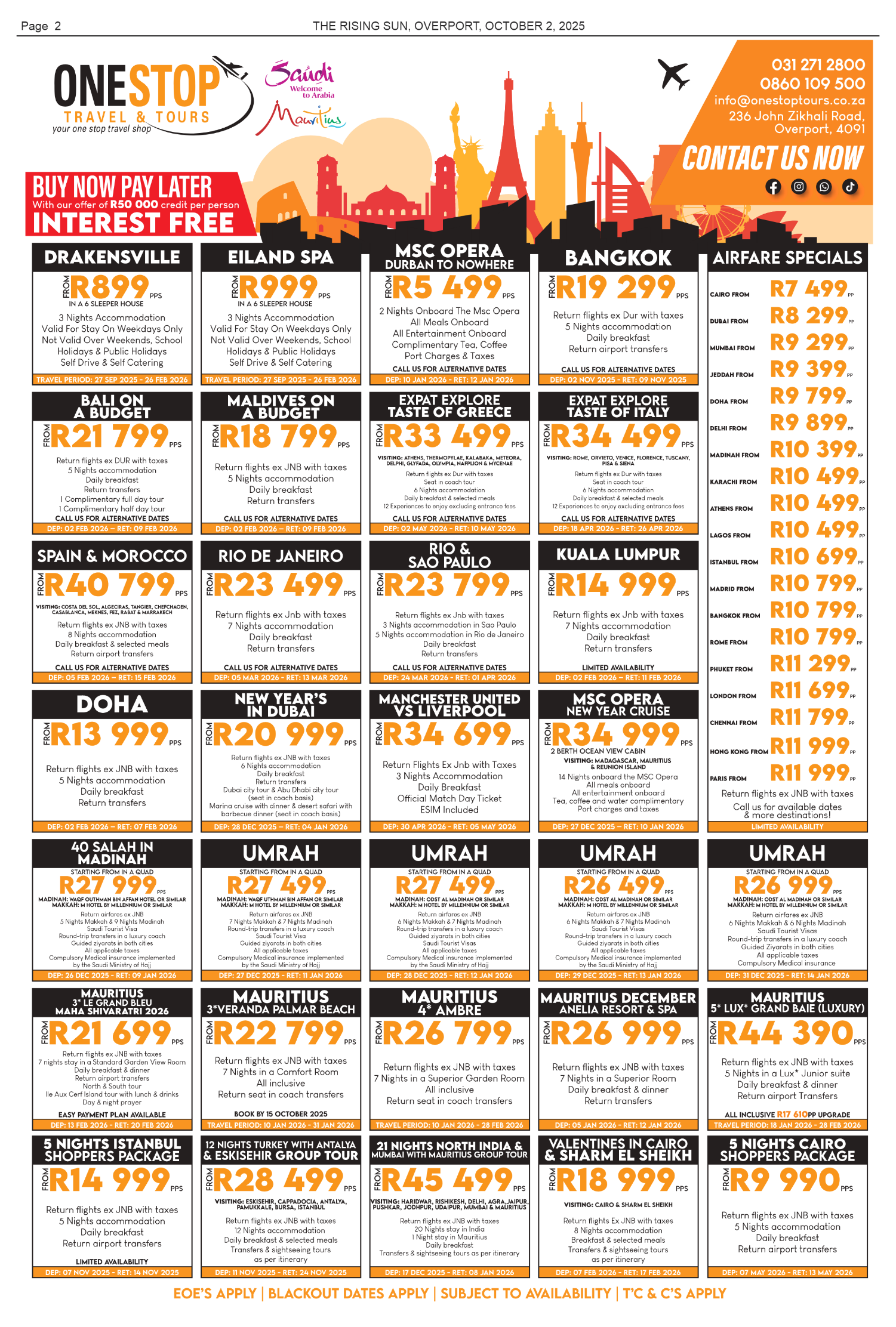 Rising Sun Overport E-Paper, October 2, 2025 page 2