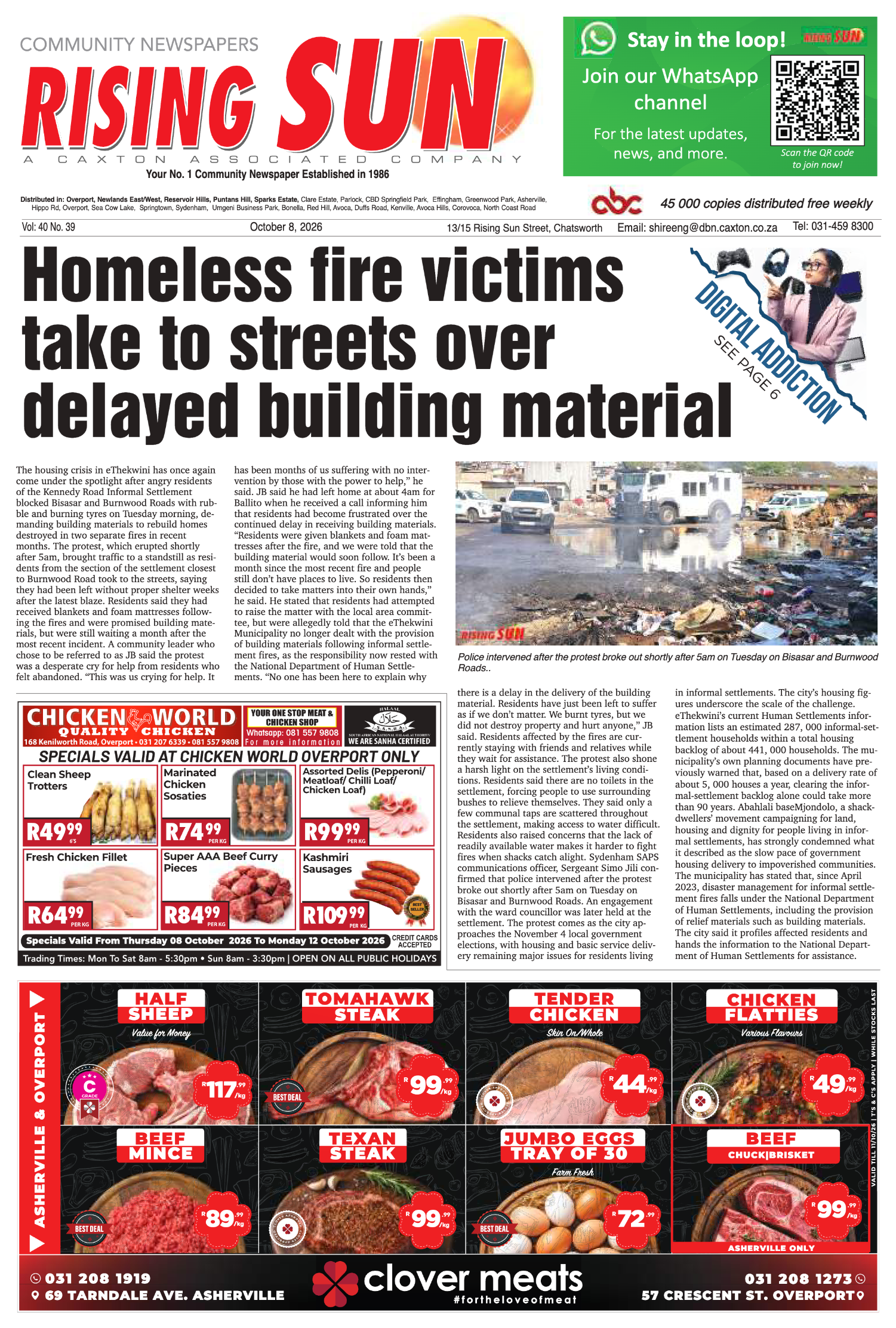 Rising Sun Overport E-Paper, October 8, 2026 | Rising Sun Newspapers
