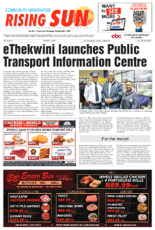 Rising Sun Overport E-Paper, October 9, 2025
